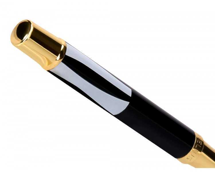 Roller belius dualita cuerpo blanco color negro tinta negra caja de diseño