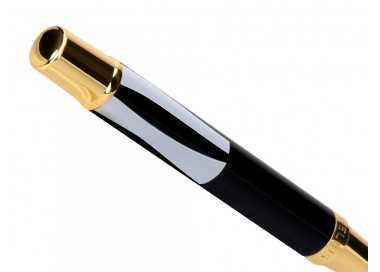 Roller belius dualita cuerpo blanco color negro tinta negra caja de diseño