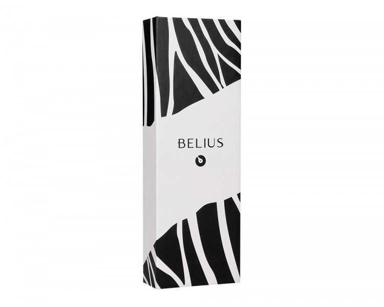 Roller belius dualita cuerpo blanco color negro tinta negra caja de diseño
