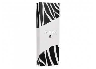 Roller belius dualita cuerpo blanco color negro tinta negra caja de diseño