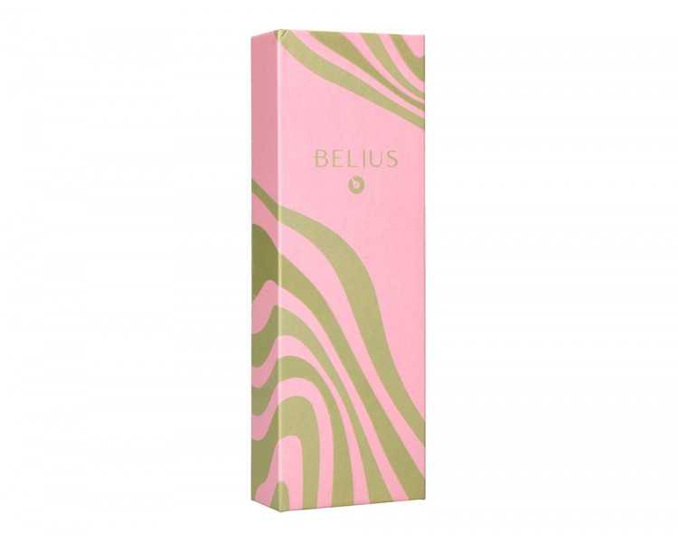 Boligrafo belius ink dreams aluminio color rosa y verde matcha plateado frase interior tinta azul caja de diseño