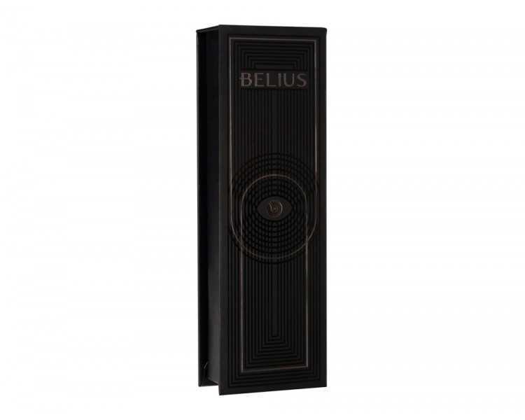 Roller belius turbo aluminio color negro tinta azul caja de diseño