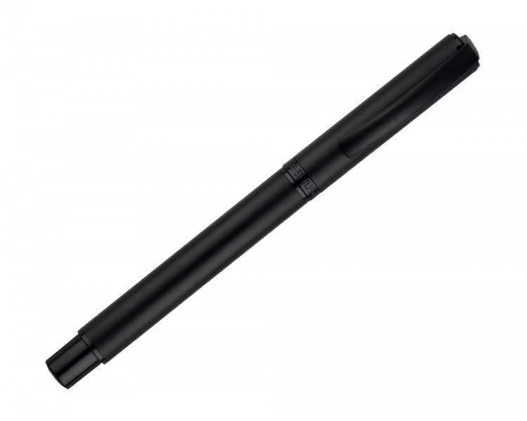 Roller belius turbo aluminio color negro tinta azul caja de diseño