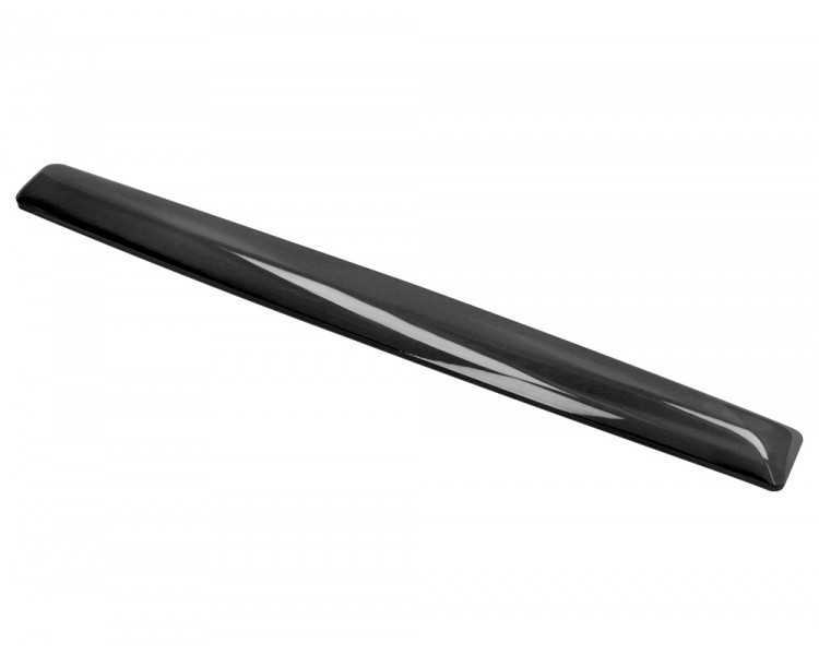 Reposamuñecas q-connect de gel para teclado color negro 525x58x17 mm