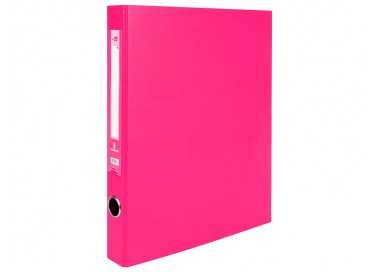 Modulo liderpapel 3 archivadores folio 2 anillas mecanismo de palanca 52mm rosa