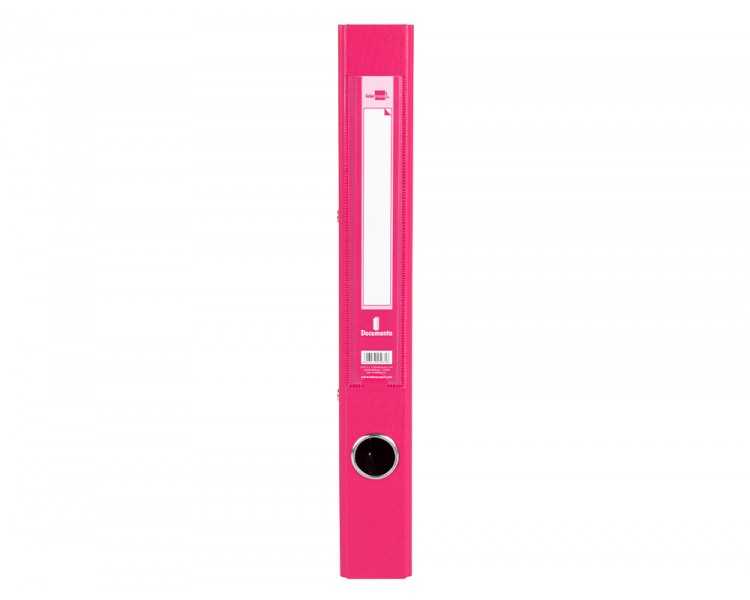 Modulo liderpapel 3 archivadores folio 2 anillas mecanismo de palanca 52mm rosa