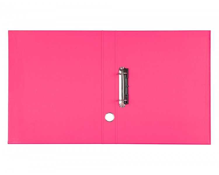 Modulo liderpapel 3 archivadores folio 2 anillas mecanismo de palanca 52mm rosa