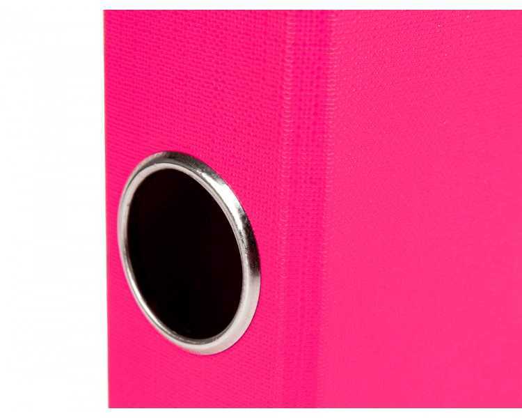 Modulo liderpapel 3 archivadores folio 2 anillas mecanismo de palanca 52mm rosa