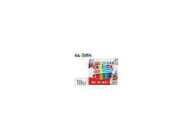 Rotulador carioca joy caja de 18 colores surtidos