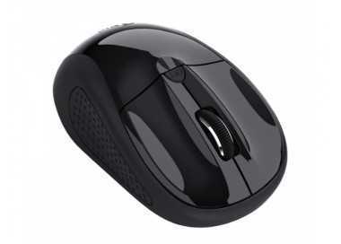 Raton trust basic optico inalambrico eco 4 botones 800/1600 dpi usb 2.0 color negro