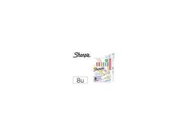 Rotulador sharpie s-note duo asst blister de 8 unidades colores surtidos