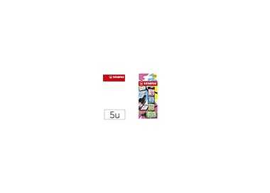 Rotulador stabilo boss mini fluorescente by snooze one estuche de 5 unidades colores surtidos Rotulador stabilo boss mini fluorescente by snooze one estuche de 5 unidades colores surtidos