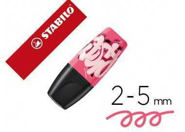 Rotulador stabilo boss mini fluorescente by snooze one rosa