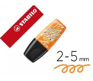 Rotulador stabilo boss mini fluorescente by snooze one naranja