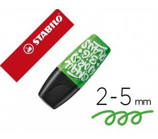 Rotulador stabilo boss mini fluorescente by snooze one verde