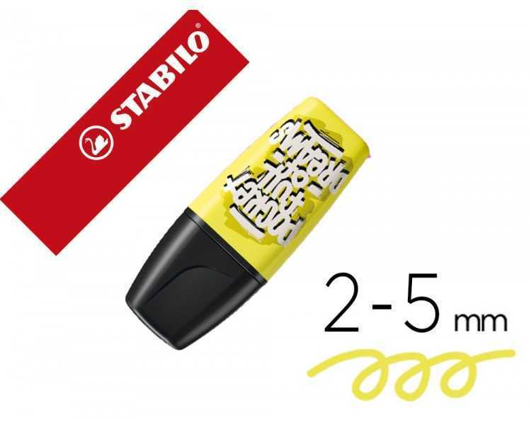 Rotulador stabilo boss mini fluorescente by snooze one amarillo