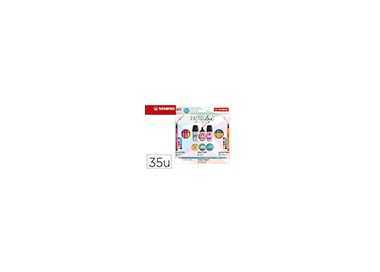Set stabilo pastel love mini world pen 68 / point 88 / boss / swano 35 unidades surtidas Set stabilo pastel love mini world pen 68 / point 88 / boss / swano 35 unidades surtidas