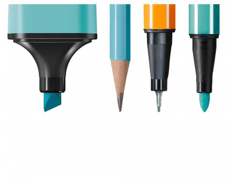 Set stabilo pastel love mini world pen 68 / point 88 / boss / swano 35 unidades surtidas