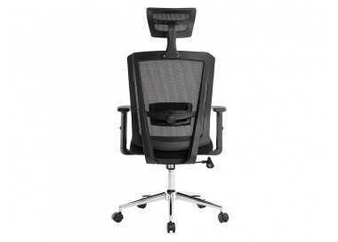 Silla giratoria q-connect ergonomica respaldo alto y reposacabeza ajustable en altura 1180+100x630x625 mm Silla giratoria q-connect ergonomica respaldo alto y reposacabeza ajustable en altura 1180+100x630x625 mm