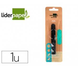 Rotulador liderpapel ecouse detector de billetes falsos cuerpo plastico 100% reciclado en blister
