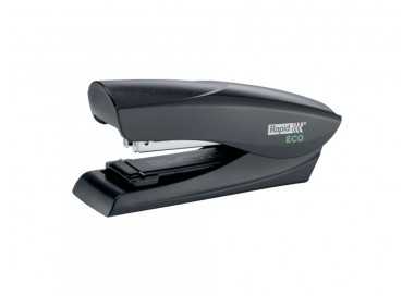 Grapadora rapid fashion eco plastico 100% reciclado capacidad 25 hojas usa grapas 24/6 y 26/6 color negro