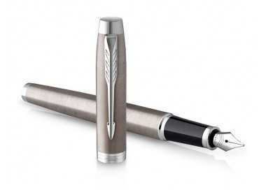 Juego parker im essential acero ct boligrafo + pluma