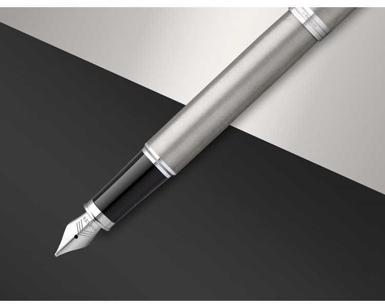 Juego parker im essential acero ct boligrafo + pluma