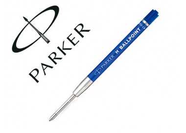 Recambio boligrafo parker originals economico azul punta media