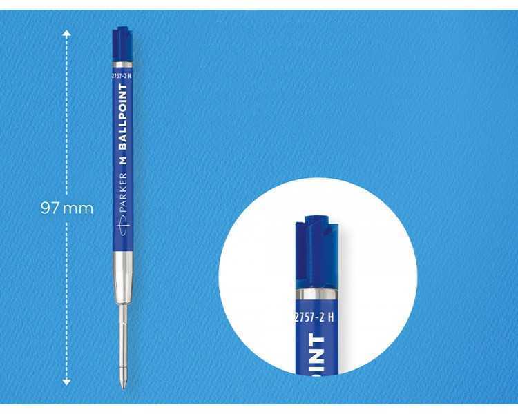 Recambio boligrafo parker originals economico azul punta media