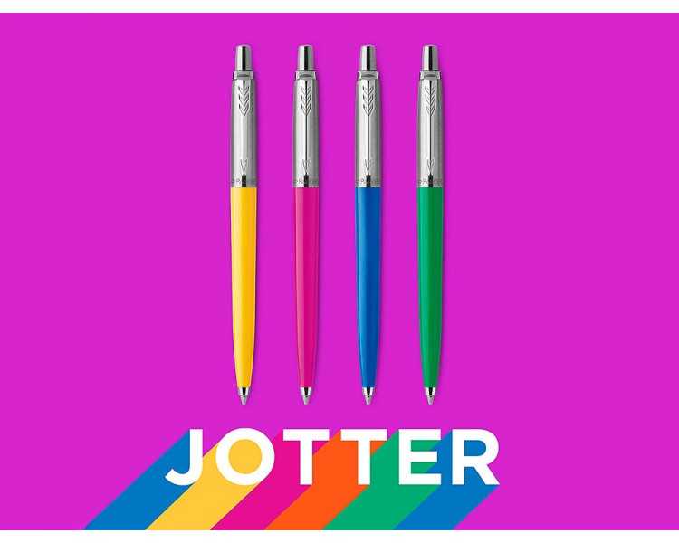 Boligrafo parker jotter originals años 90 transit lote de 20 unidades colores surtidos