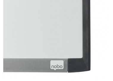 Pizarra blanca nobo magnetica con tablero de corcho 585x430 mm