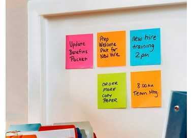 Bloc de notas adhesivas quita y pon post-it super sticky playful 76x76 mm 90 hojas 100% pefc pack de 6 unidades Bloc de notas adhesivas quita y pon post-it super sticky playful 76x76 mm 90 hojas 100% pefc pack de 6 unidades
