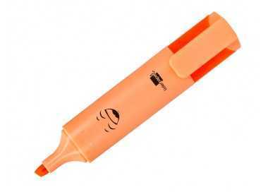 Rotulador liderpapel fluorescente pastel punta biselada estuche de 6 unidades colores surtidos