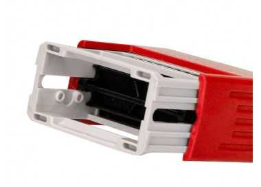 Sello entintado automatico q-connect pagado almohadilla 14x38 mm color rojo Sello entintado automatico q-connect pagado almohadilla 14x38 mm color rojo