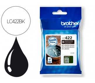 Ink-jet brother lc-422bk negro mfc-j5340dw / mfc-j5740dw / mfc-j6540dw / mfc-j6940dw 550 paginas