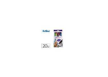 Rotulador artline supreme epfs200 fine liner punta de fibra 0,4 mm bolsa 20 unidades colores surtidos Rotulador artline supreme epfs200 fine liner punta de fibra 0,4 mm bolsa 20 unidades colores surtidos