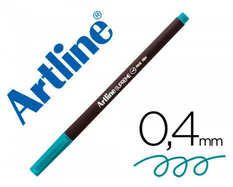 Rotulador artline supreme epfs200 fine liner punta de fibra turquesa 0,4 mm