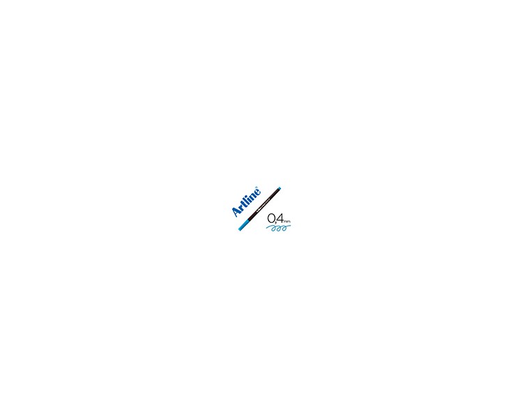 Rotulador artline supreme epfs200 fine liner punta de fibra azul celeste 0,4 mm