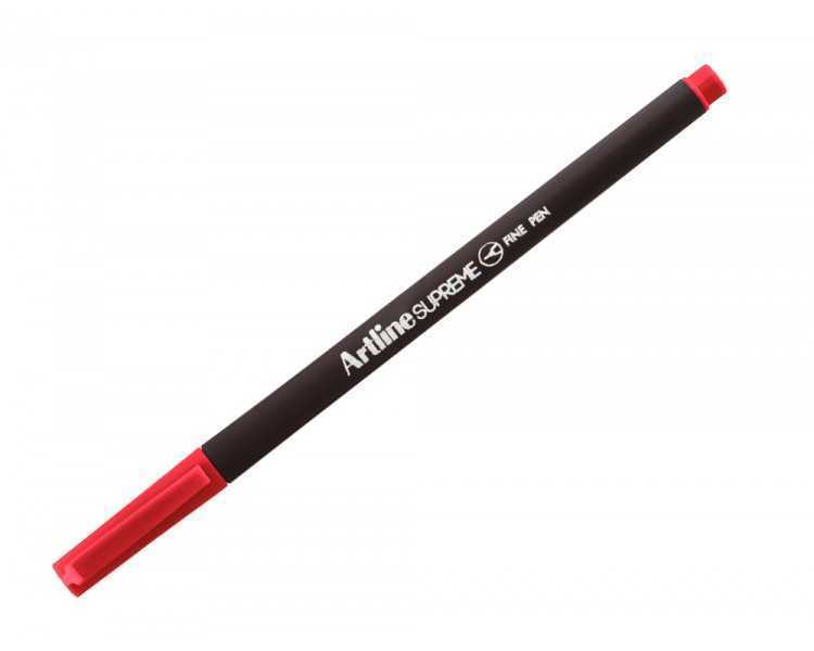 Rotulador artline supreme epfs200 fine liner punta de fibra rojo 0,4 mm