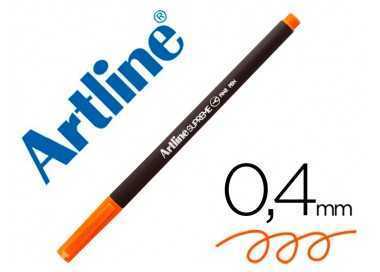 Rotulador artline supreme epfs200 fine liner punta de fibra naranja 0,4 mm
