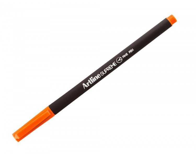 Rotulador artline supreme epfs200 fine liner punta de fibra naranja 0,4 mm