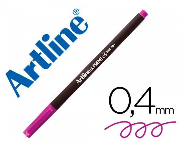 Rotulador artline supreme epfs200 fine liner punta de fibra magenta 0,4 mm