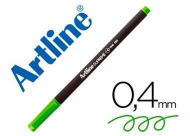 Rotulador artline supreme epfs200 fine liner punta de fibra amarillo limon 0,4 mm