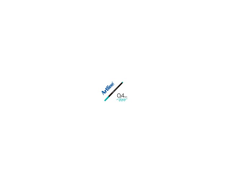 Rotulador artline supreme epfs200 fine liner punta de fibra turquesa claro 0,4 mm
