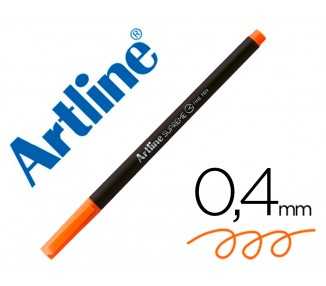 Rotulador artline supreme epfs200 fine liner punta de fibra naranja oscuro 0,4 mm
