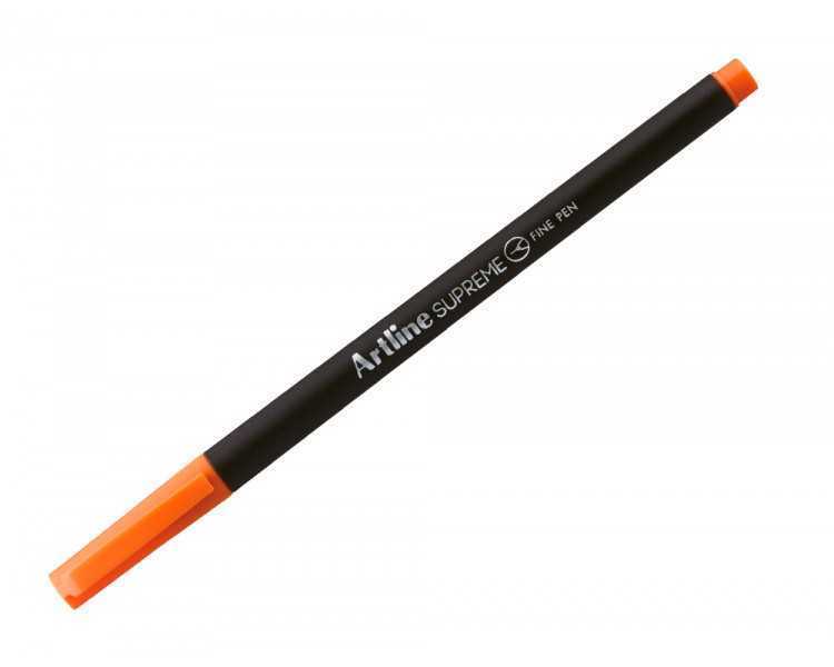 Rotulador artline supreme epfs200 fine liner punta de fibra naranja oscuro 0,4 mm