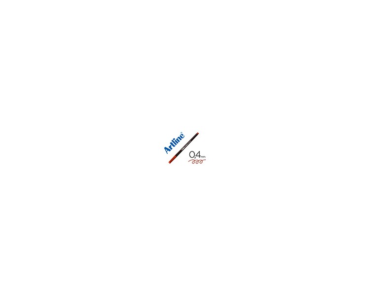 Rotulador artline supreme epfs200 fine liner punta de fibra marron 0,4 mm