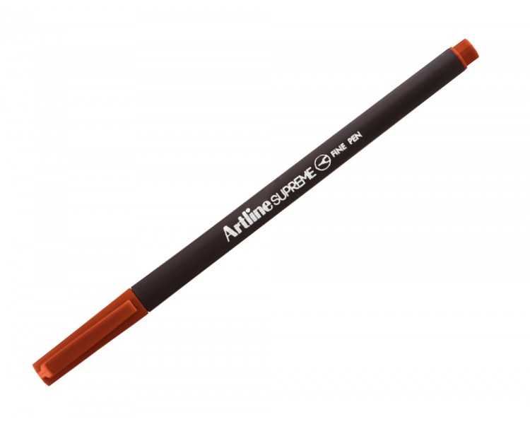Rotulador artline supreme epfs200 fine liner punta de fibra marron 0,4 mm