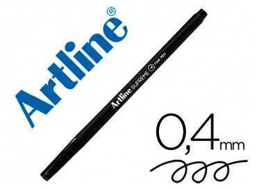 Rotulador artline supreme epfs200 fine liner punta de fibra negro 0,4 mm