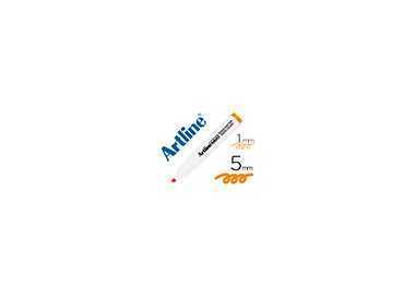 Rotulador artline fluorescente ek-660 naranja pastel punta biselada
